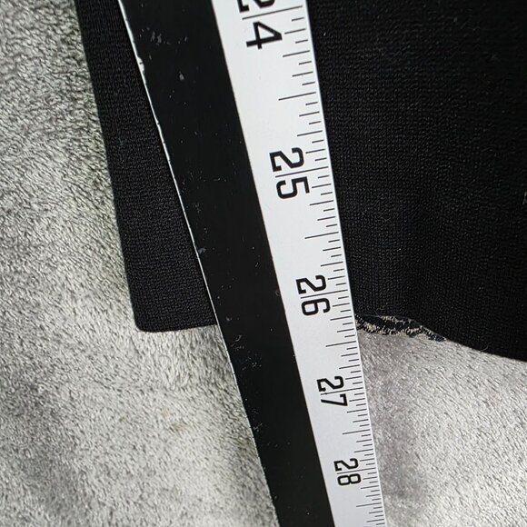 Women Chicos So Slimming Black & Lace Patterned Ankle Pants Slim Fit Size 00 - Picture 9 of 11